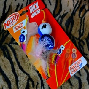 Nerf Cat Duck Launcher Toy New!